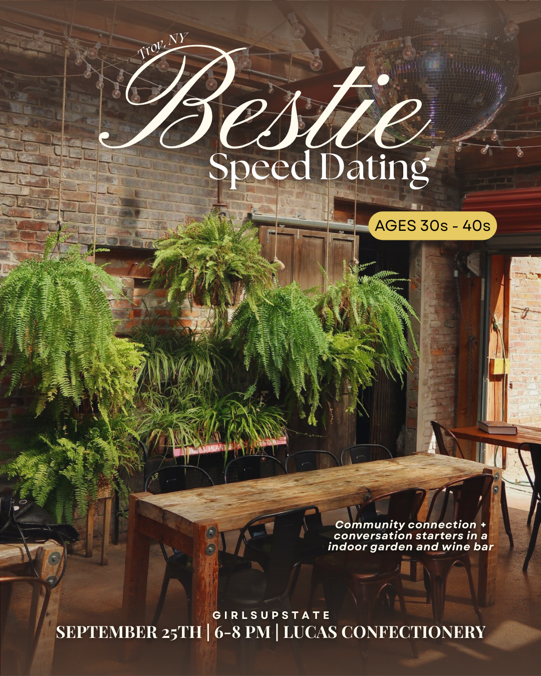 Bestie Speed Dating | 30s & 40s