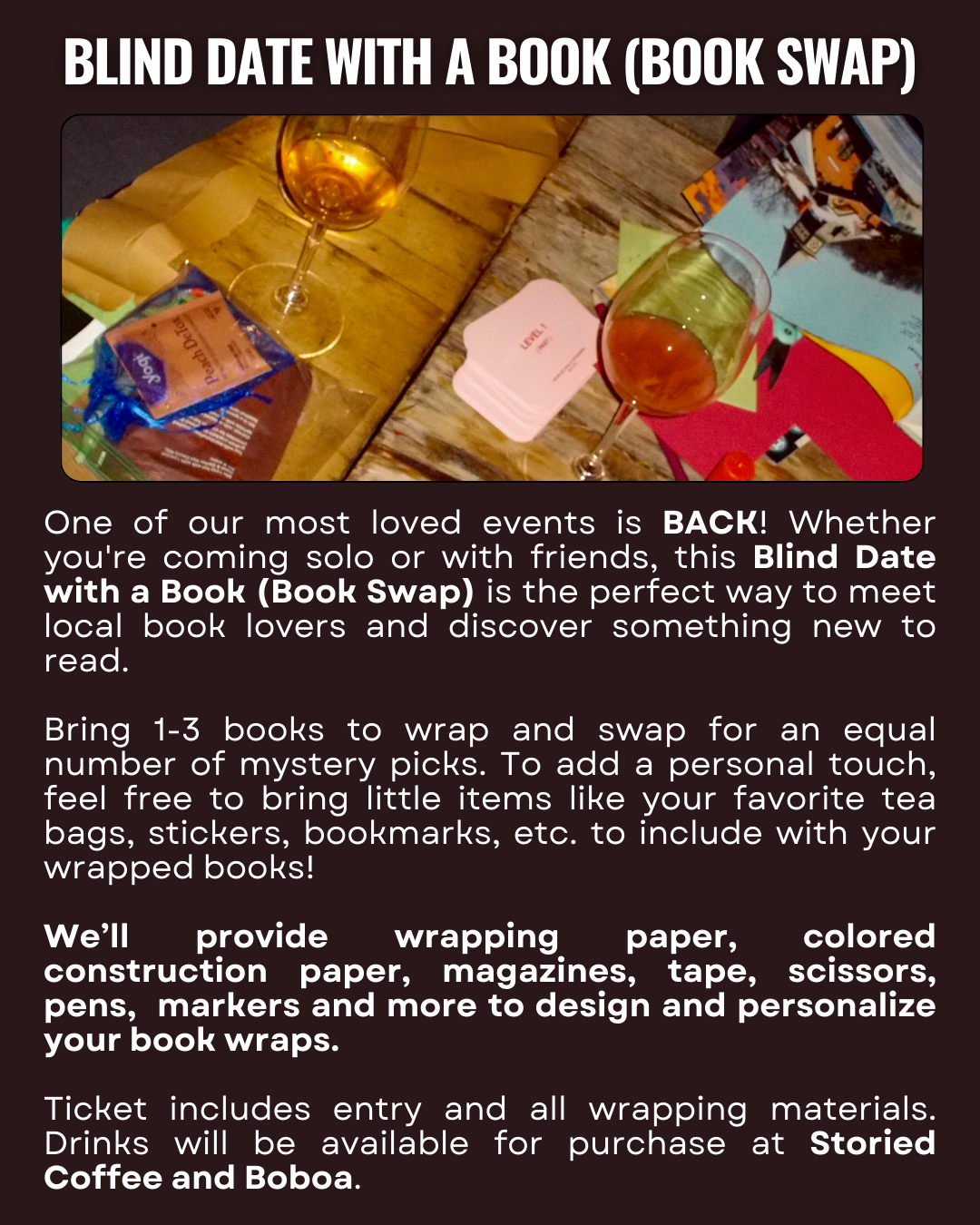 Blind Date Book Swap