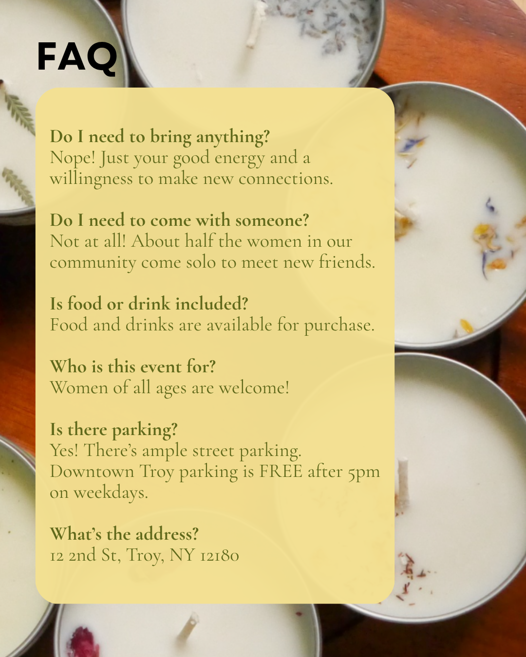 Candle Making Workshop