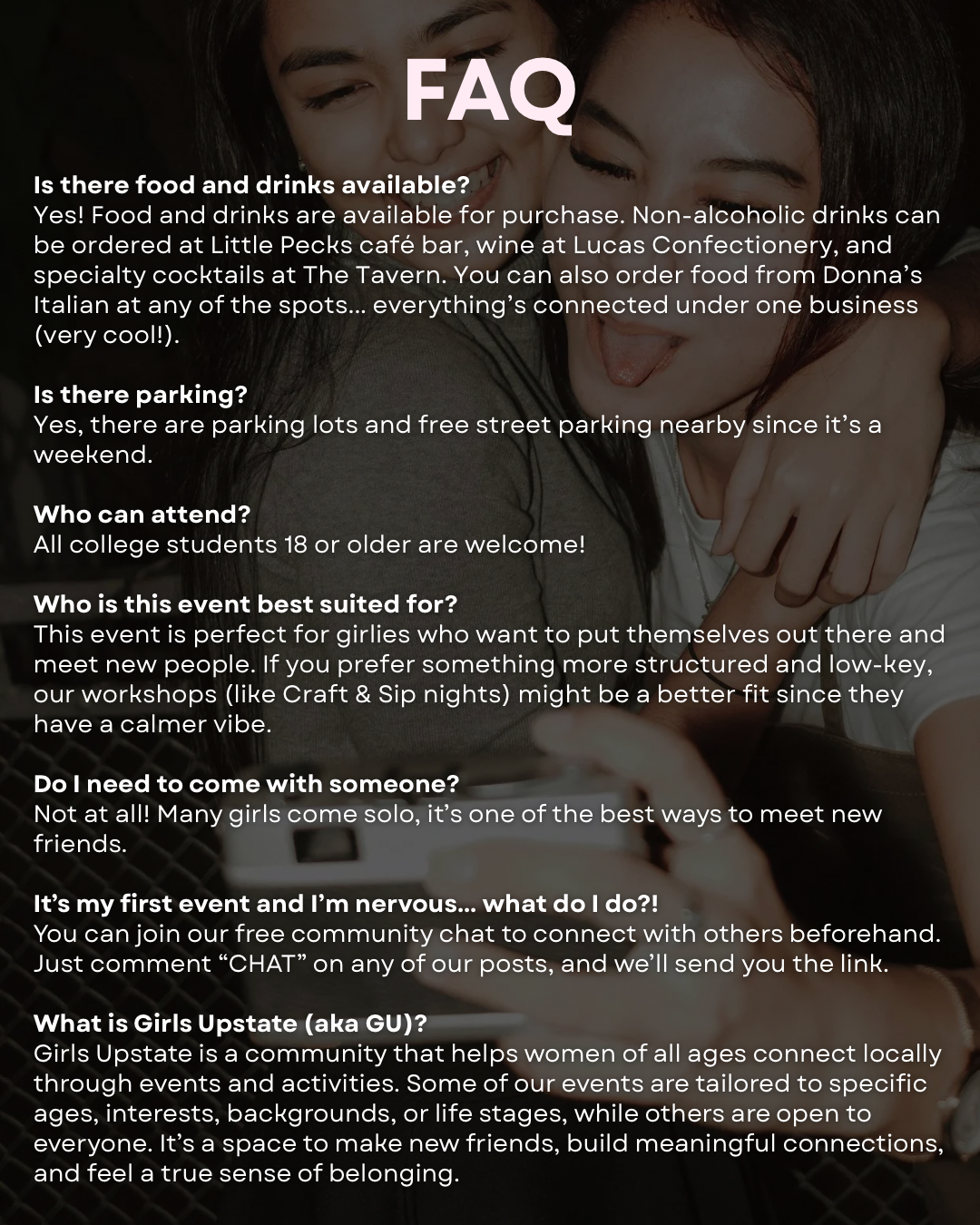 Bestie Speed Dating | College Students
