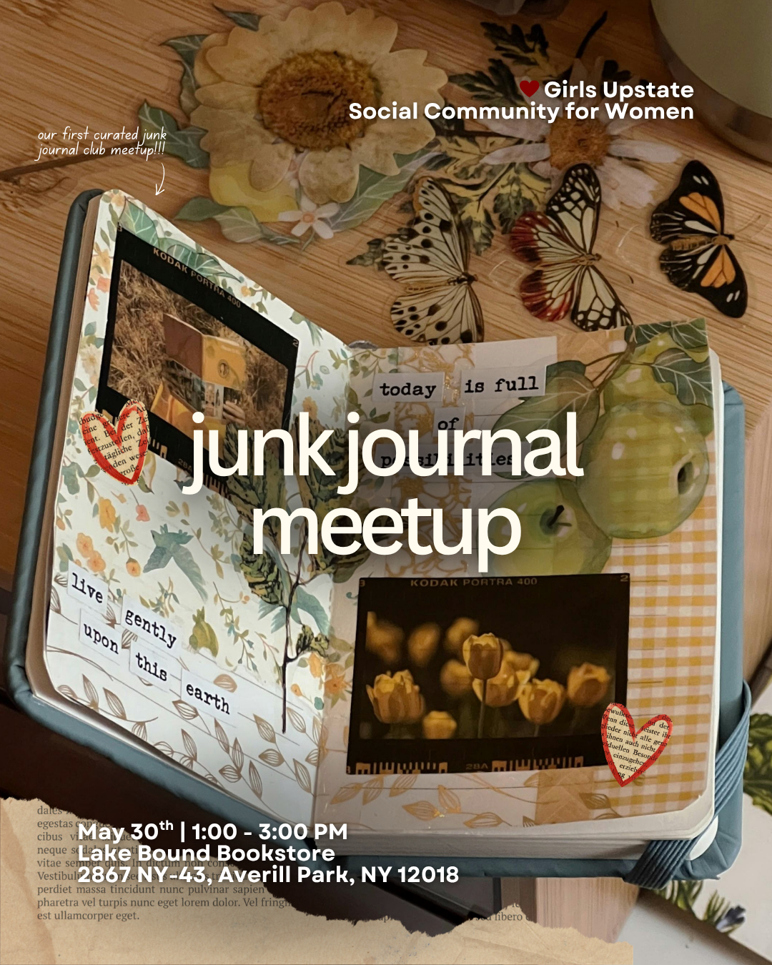 Junk Journal Meetup (Rensselaer 5/30)