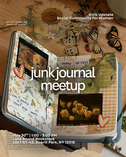 Junk Journal Meetup (Rensselaer 5/30)