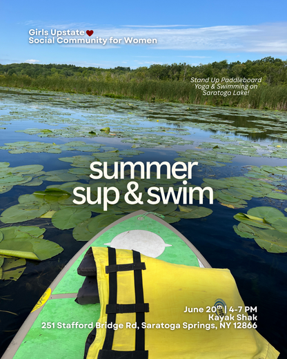 Summer SUP & Swim (Saratoga 6/20)