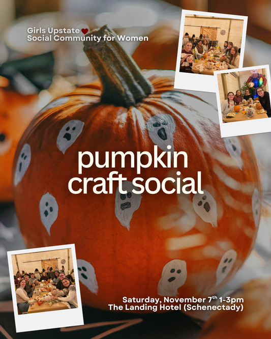 Pumpkin Craft Social (Schenectady 11/7)