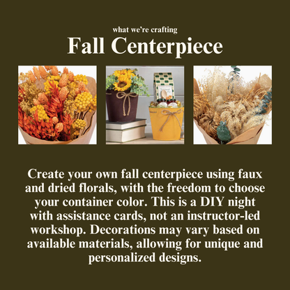 Fall Craft & Sip