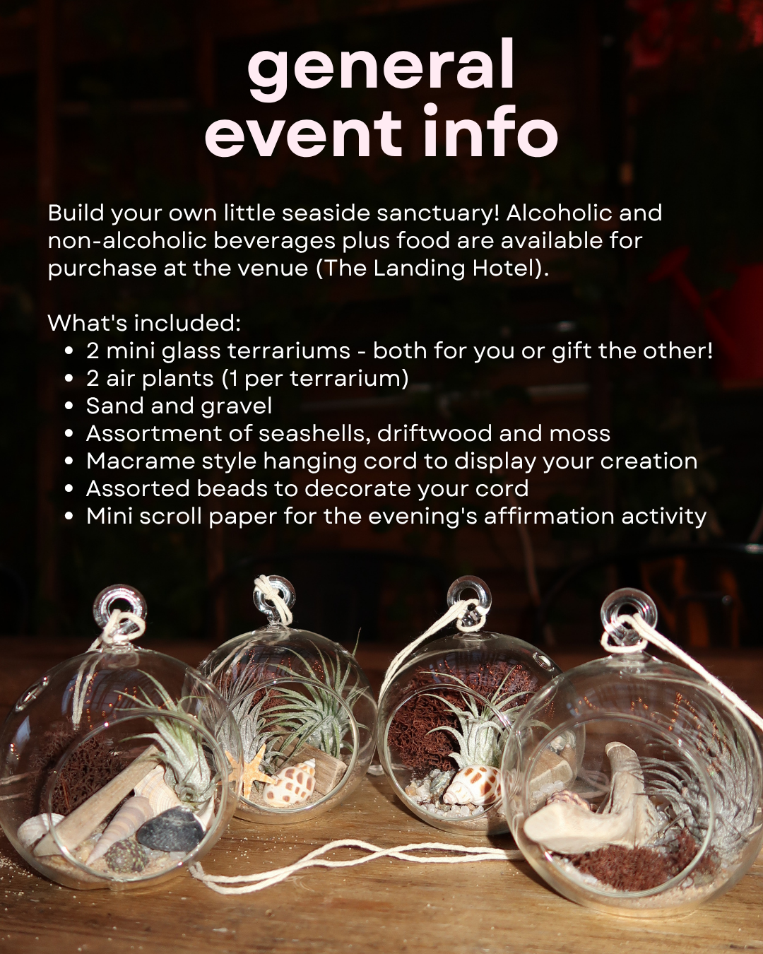 Seaside Plant & Sip (Schenectady 7/9)