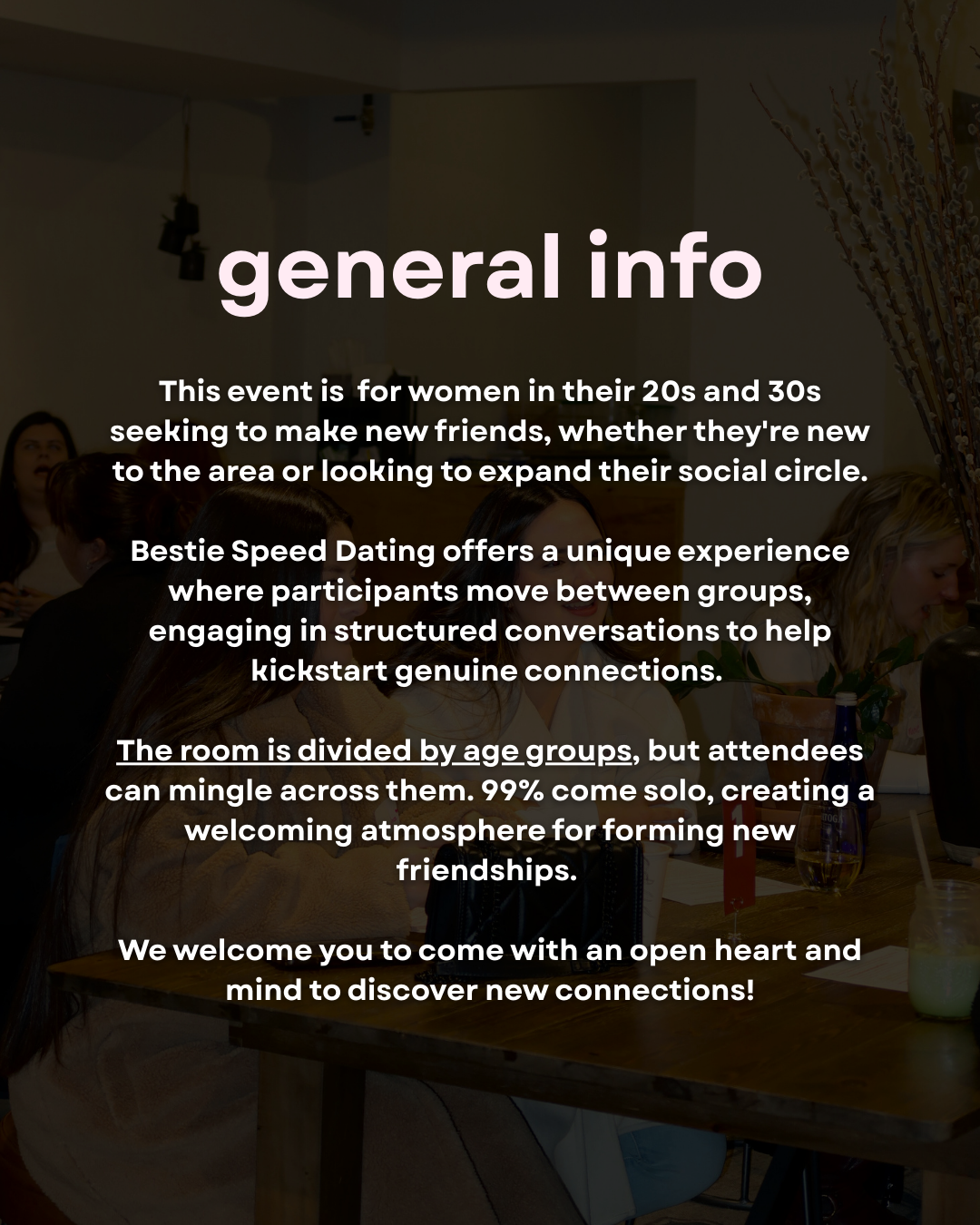 Bestie Speed Dating | 20s & 30s (Albany 3/12)