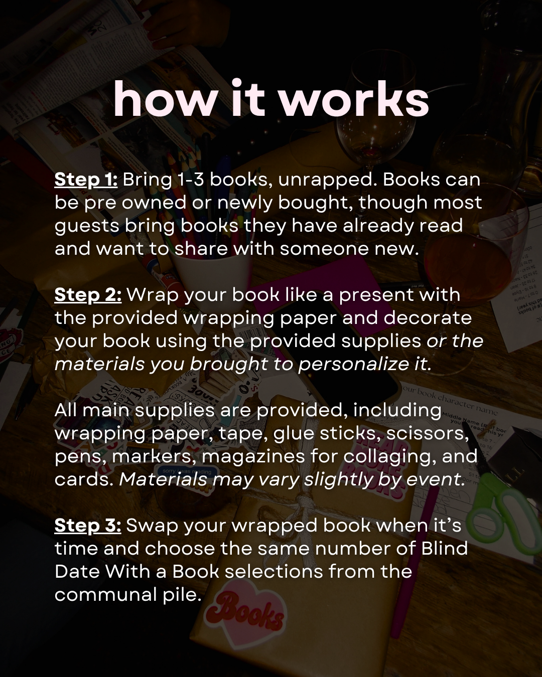 Blind Date Book Swap (Rensselaer)