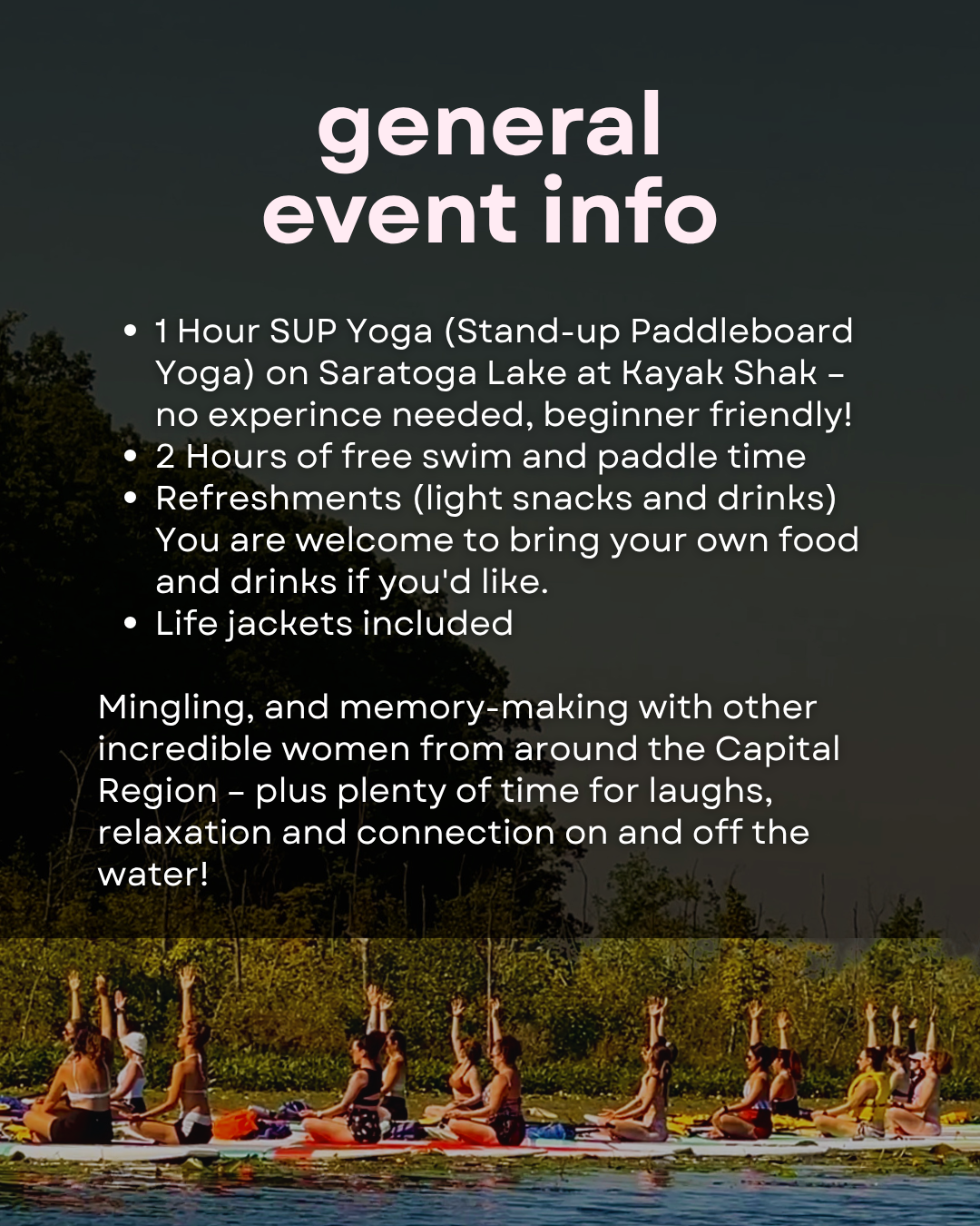 Summer SUP & Swim (Saratoga 6/20)