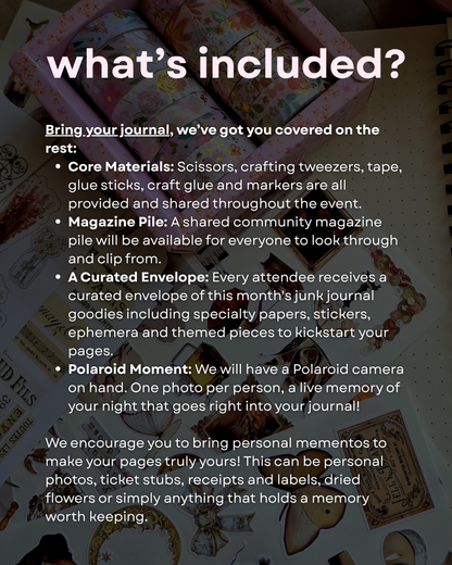 Junk Journal Meetup (Rensselaer 5/30)
