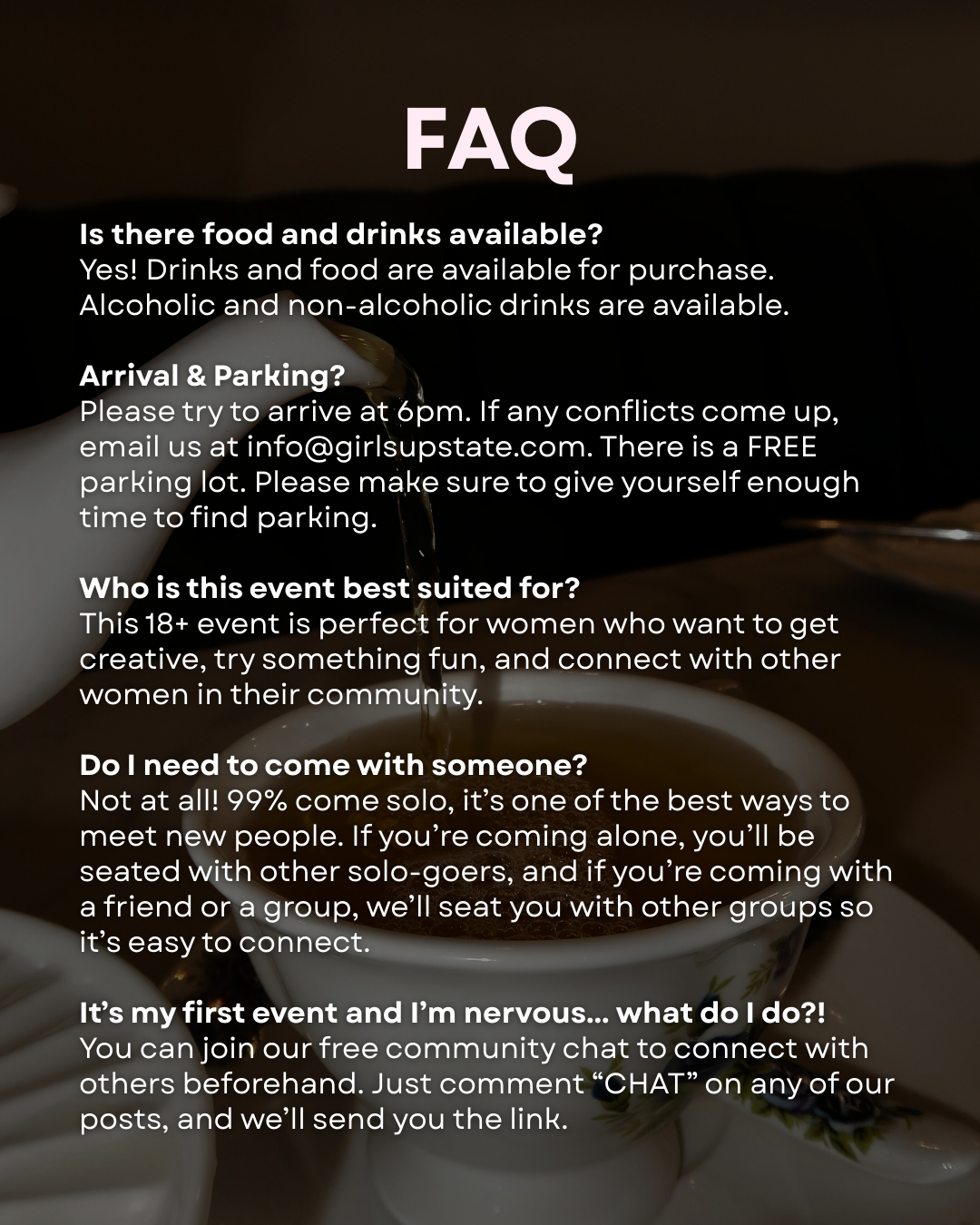 Watercolor Paint & Sip | Tea Cups & Macarons (Albany)