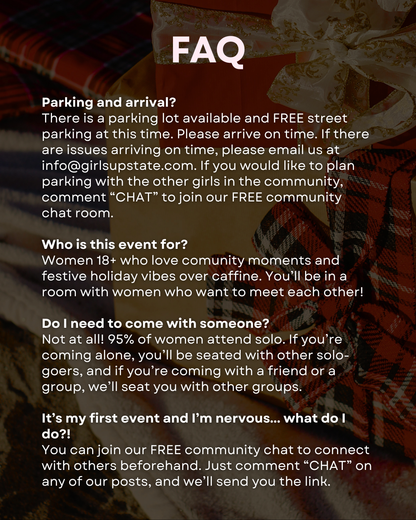 Gift Wrap & Sip Social