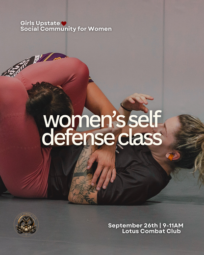 Womens Self Defense Class (Saratoga 9/26)