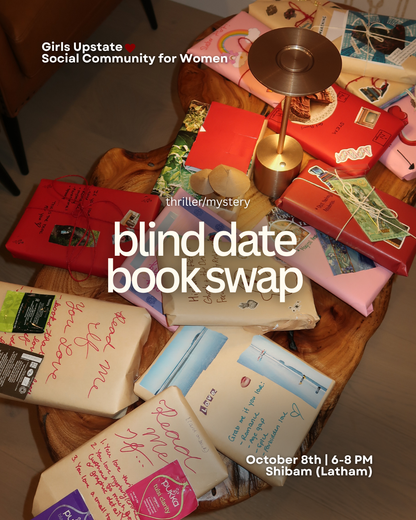 Blind Date Book Swap | Thriller / Mystery / SPOOKY (Albany 10/8)