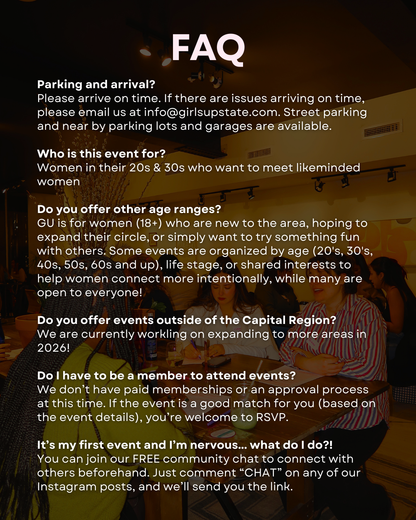 Bestie Speed Dating | 20s & 30s (Albany)