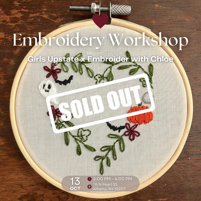 Embroidery Workshop