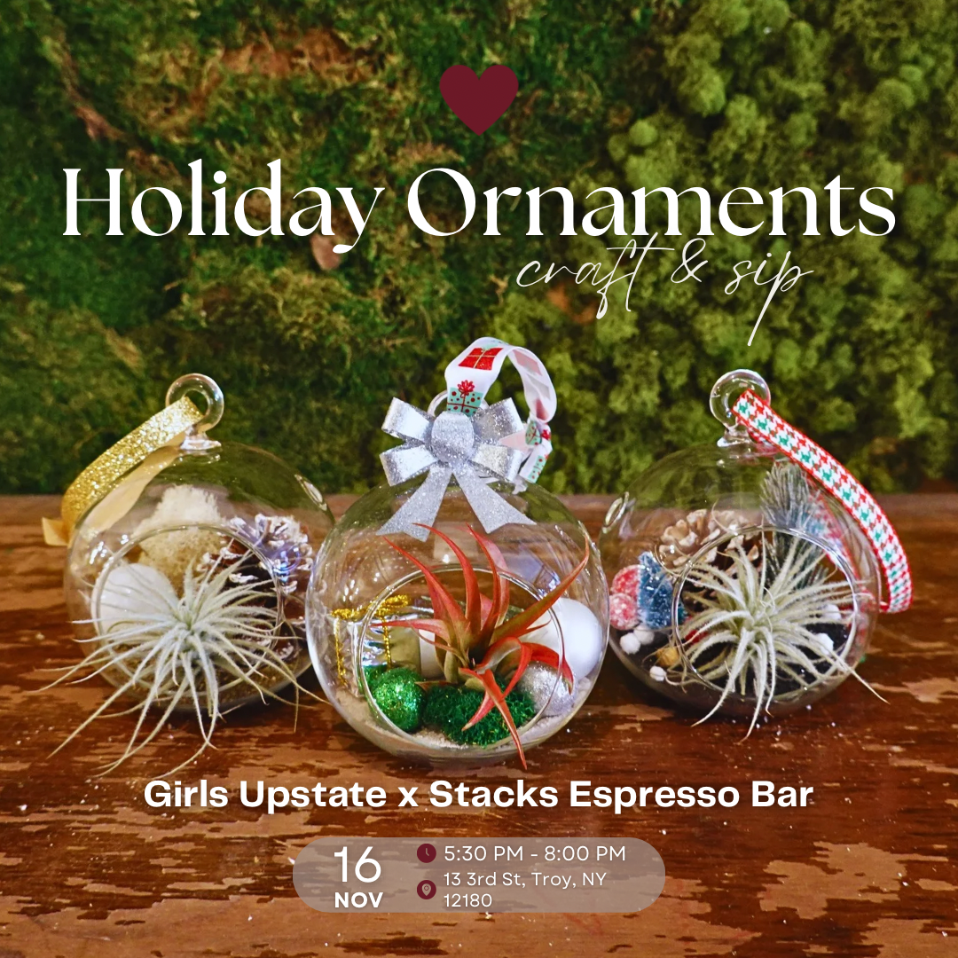 Holiday Ornaments - Craft & Sip